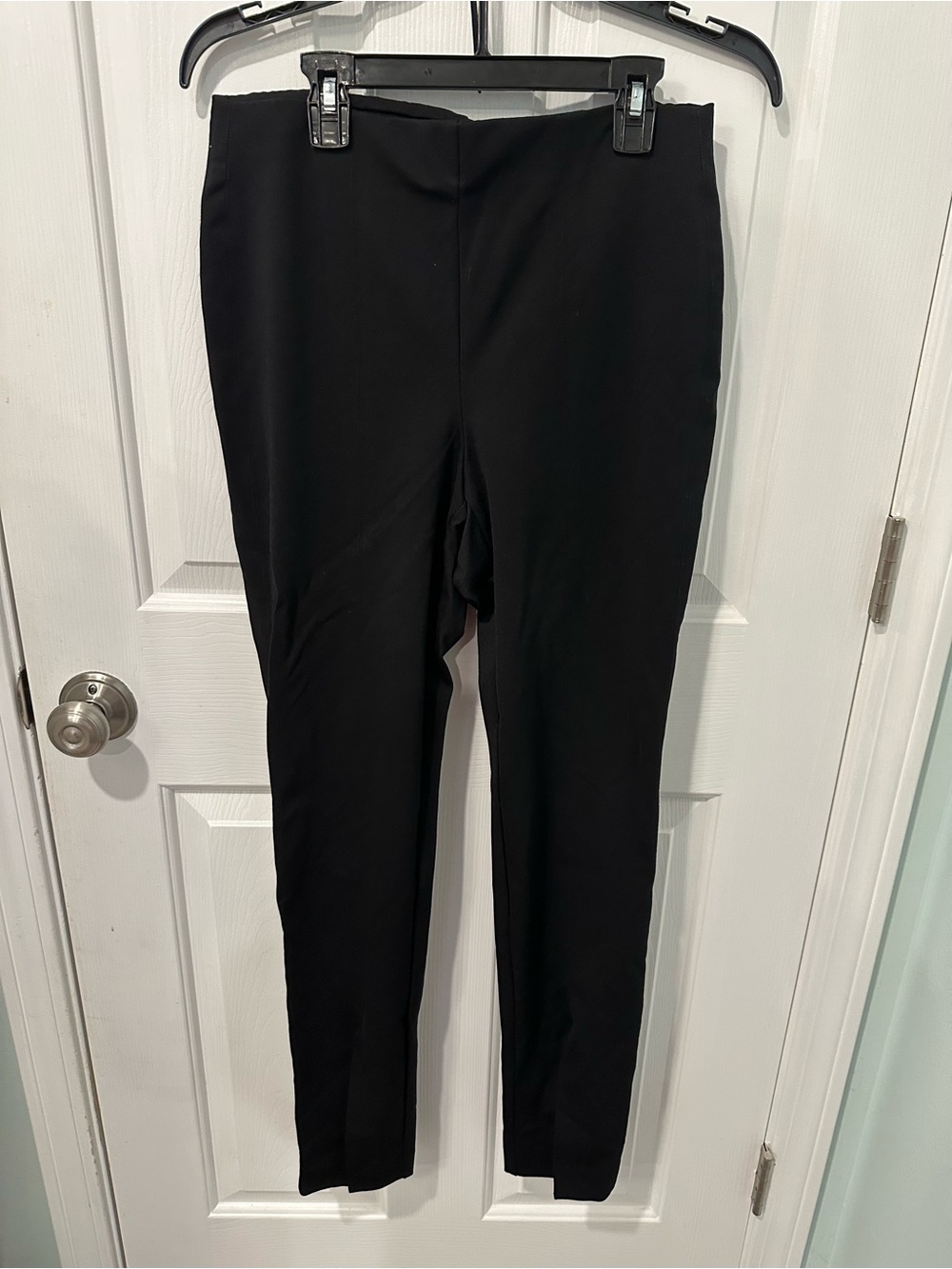 Calvin Klein Black Ponte Stretch Leggings